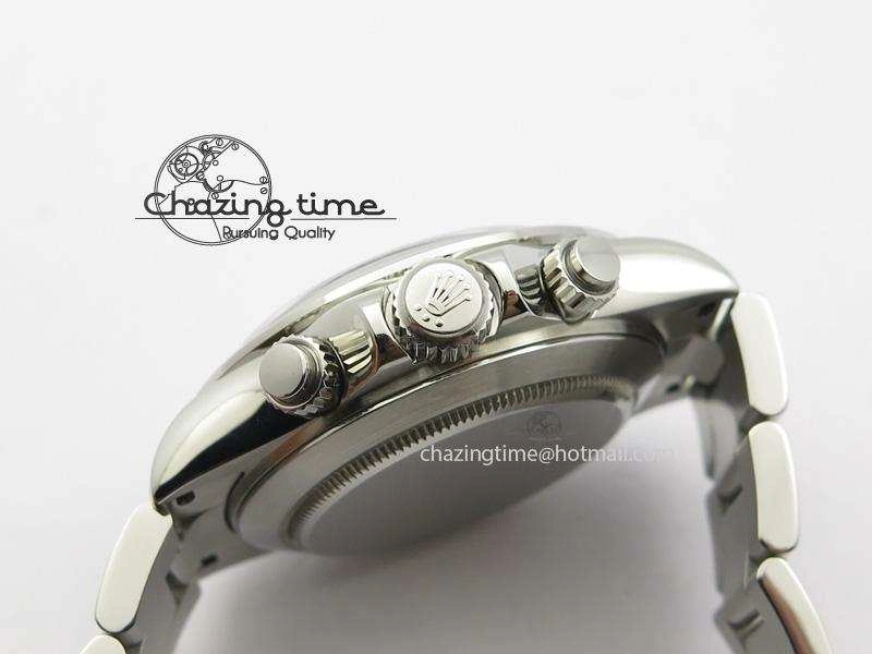 Daytona 116520 BP Maker Best Edition White Dial On SS Bracelet A7750 V Flexible 3946