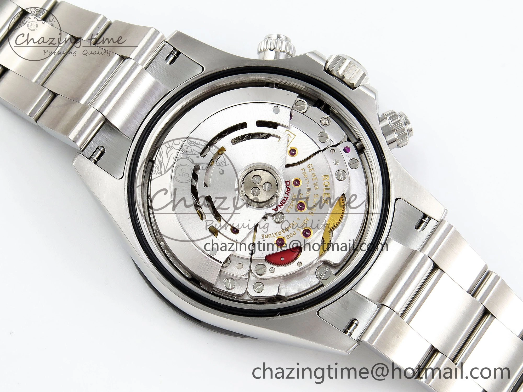 Daytona 116520 Clean 1:1 Best Edition 904L SS Case and Bracelet White Dial SA4130 V Sustainable 1557