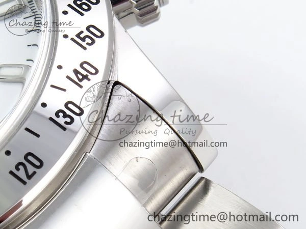 Daytona 116520 Clean 1:1 Best Edition 904L SS Case and Bracelet White Dial SA4130 V Sustainable 1557