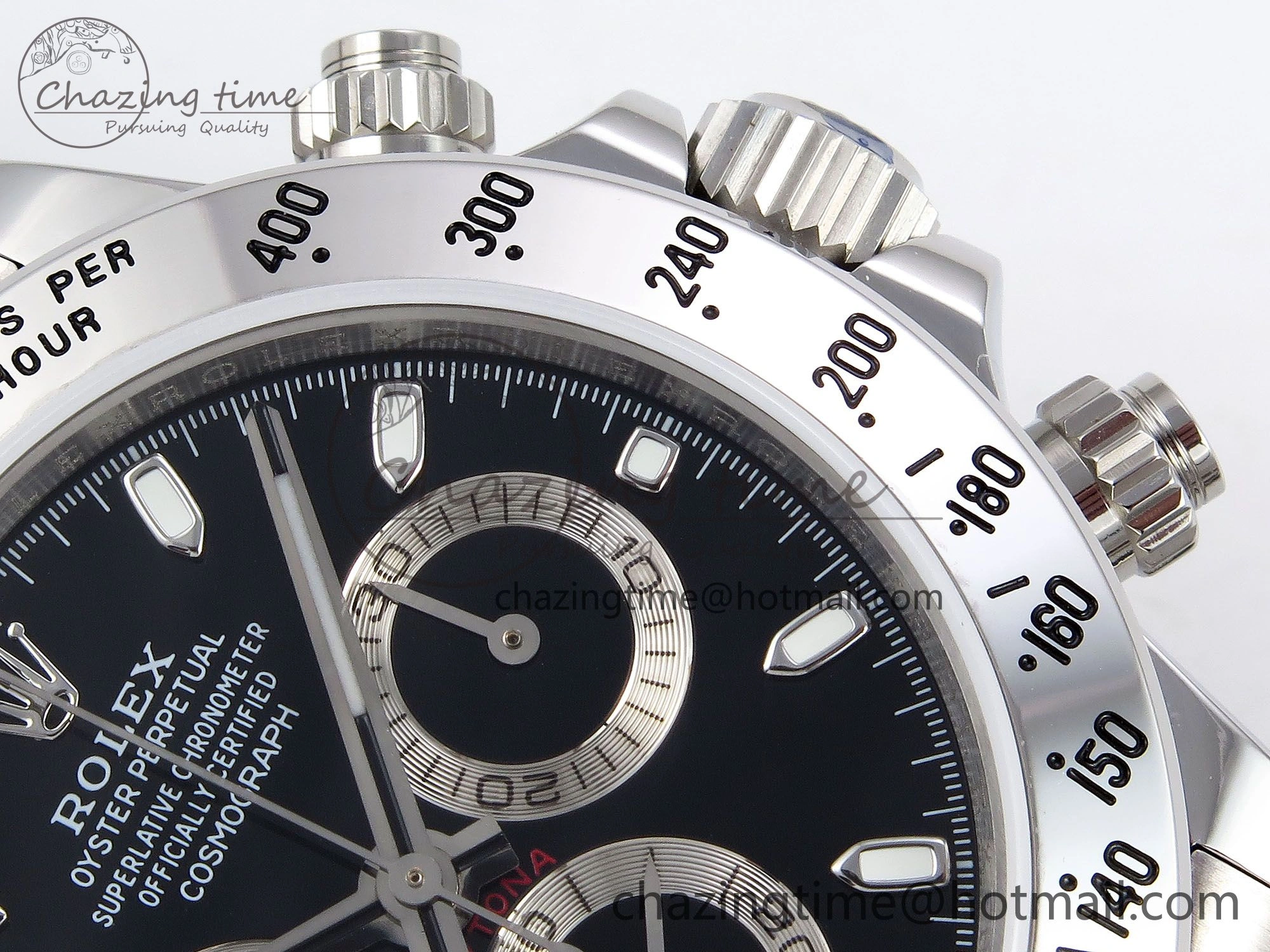 Contemporary Daytona 116520 JDF 1:1 Best Edition 904L Steel Black Dial on SS Bracelet A 1336