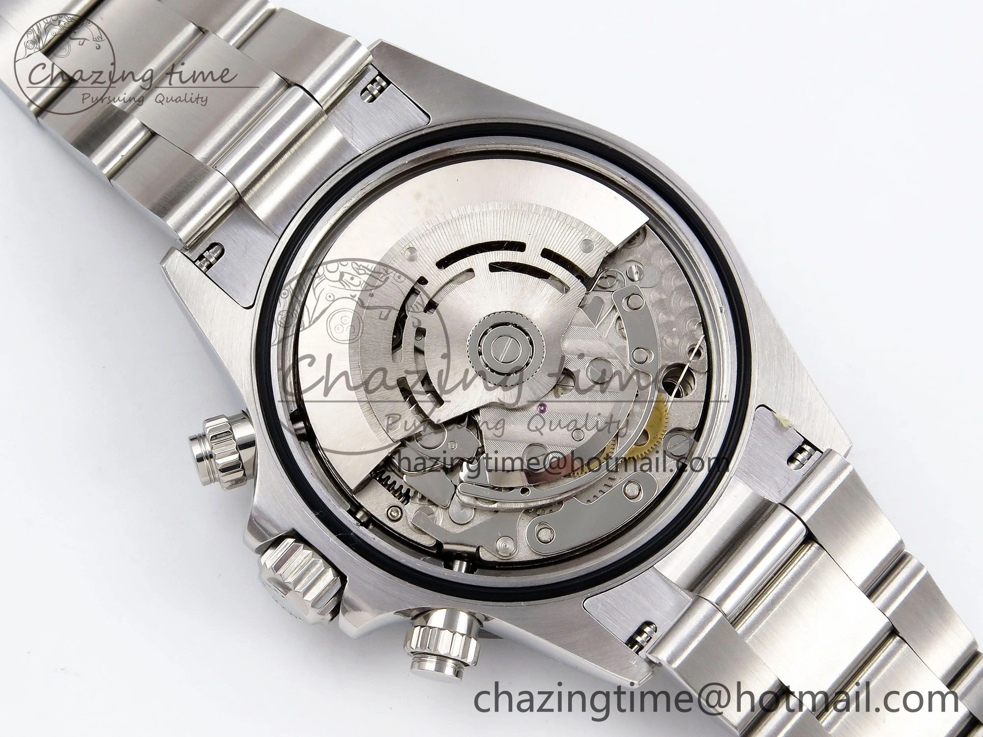 Compact Daytona 116520 JDF 1:1 Best Edition 904L Steel White Dial on SS Bracelet A 1335
