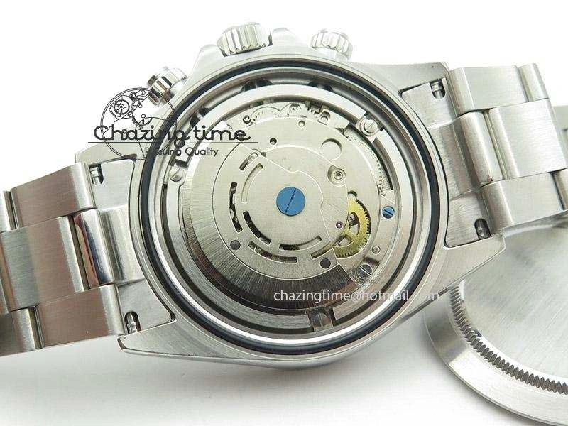 Daytona 116520 JF Best Edition Black Dial On SS Bracelet A23J (Same Thickness as Genuine) SunProtective 4014