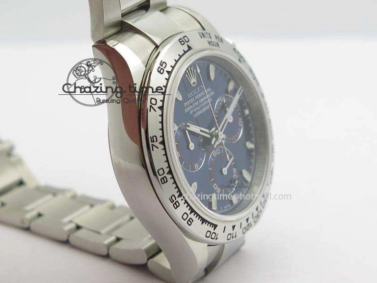 FastDry Daytona 116520 JF Best Edition Blue Dial On SS Bracelet A 3944