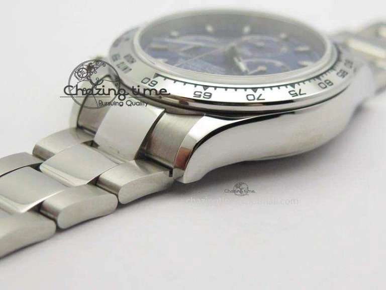 FastDry Daytona 116520 JF Best Edition Blue Dial On SS Bracelet A 3944