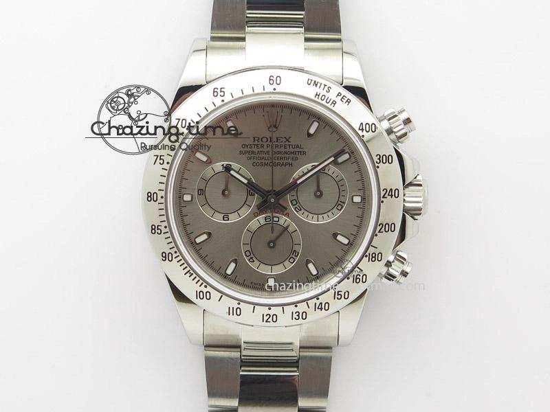 Daytona 116520 JF Best Edition Silver Dial On SS Bracelet A Effortless 4024