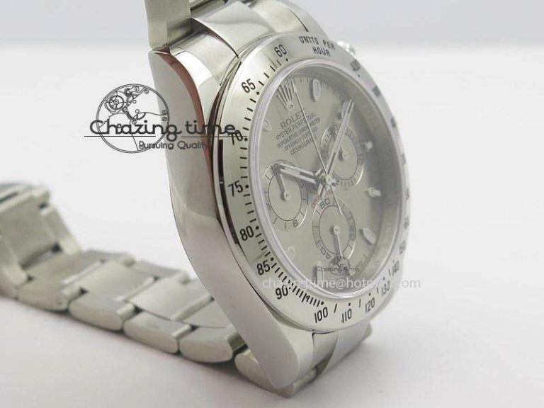 Daytona 116520 JF Best Edition Silver Dial On SS Bracelet A Effortless 4024