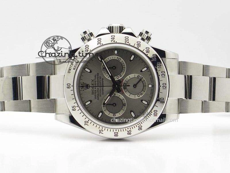 Daytona 116520 JF Best Edition Silver Dial On SS Bracelet A Effortless 4024