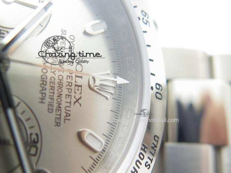 Daytona 116520 JF Best Edition Silver Dial On SS Bracelet A Effortless 4024
