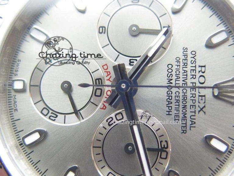 Daytona 116520 JF Best Edition Silver Dial On SS Bracelet A Effortless 4024