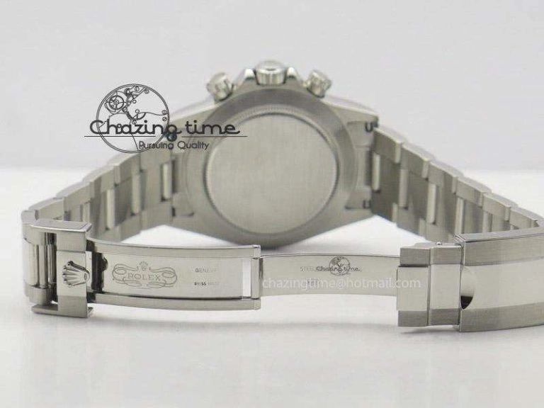 Daytona 116520 JF Best Edition White Dial On SS Bracelet A23J (Same Thickness as Genuine) AllSeason 4017