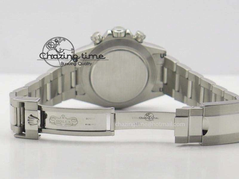 Daytona 116520 JF Best Edition White Dial On SS Bracelet A23J (Same Thickness as Genuine) AllSeason 4017