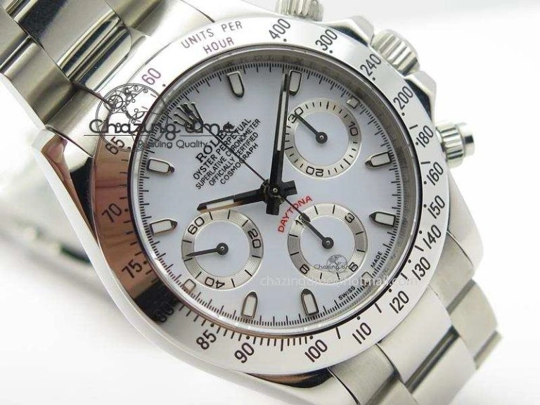 Daytona 116520 JF Sec@9 Edition White Dial On SS Bracelet A RelaxedFit 3983