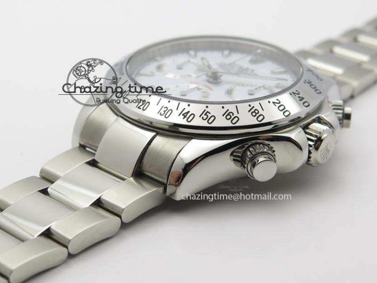 Daytona 116520 JF Sec@9 Edition White Dial On SS Bracelet A RelaxedFit 3983
