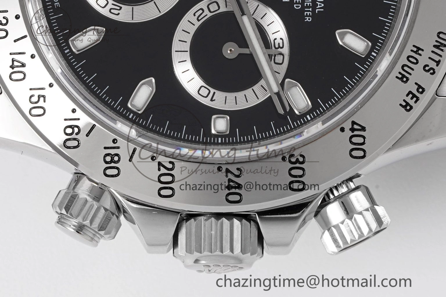 Daytona 116520 KING 1:1 Best Edition Black Dial on SS Bracelet SH ZipUp 1912