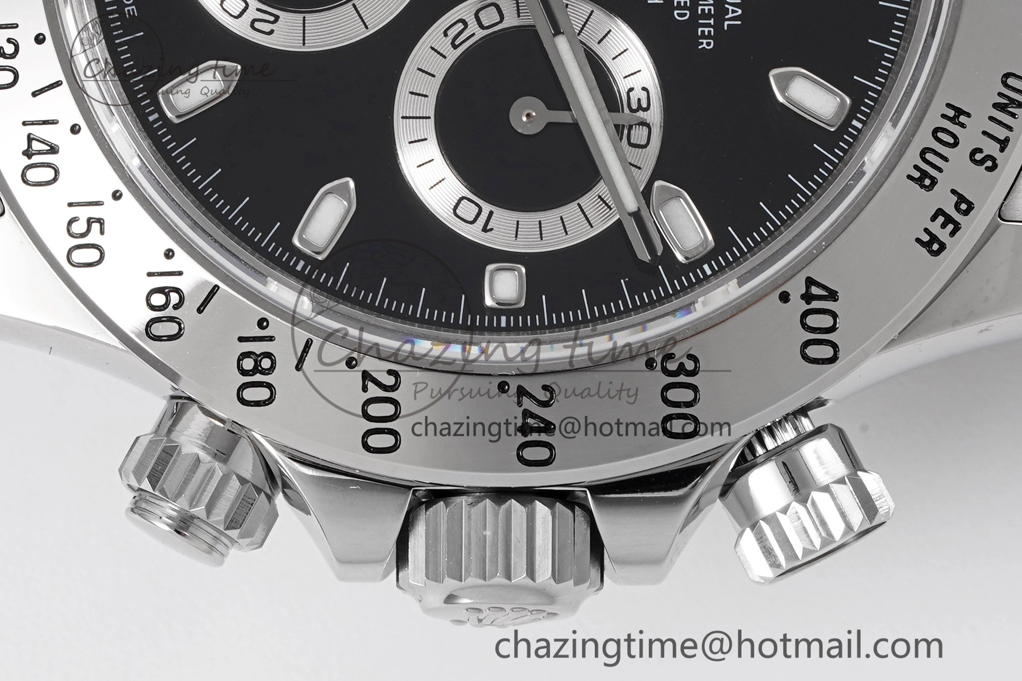 Daytona 116520 KING 1:1 Best Edition Black Dial on SS Bracelet SH ZipUp 1912