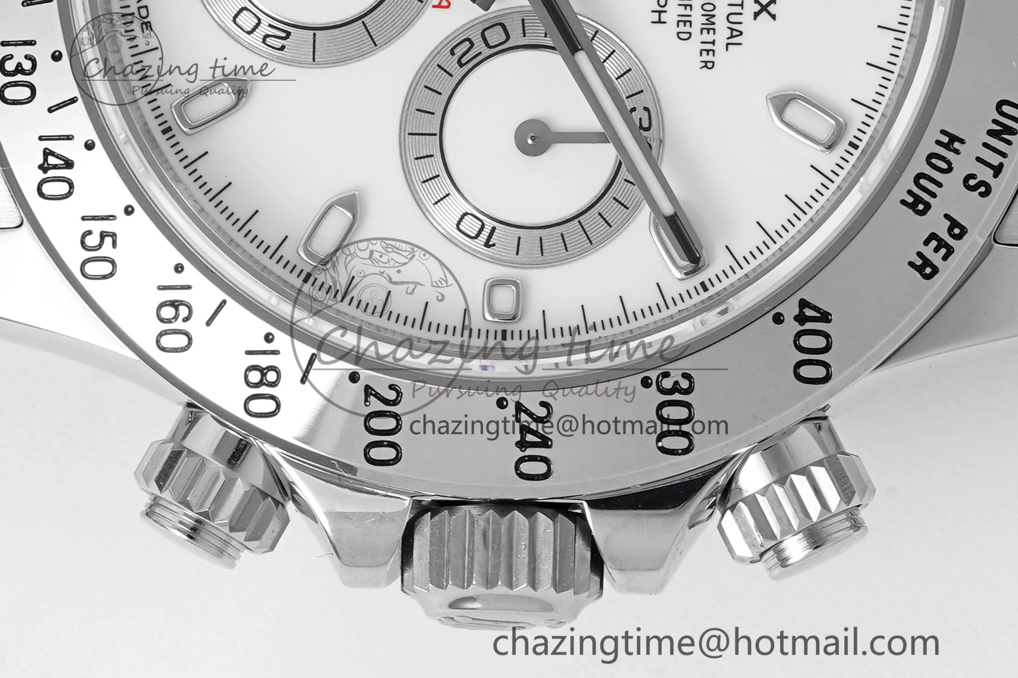 Stretchable Daytona 116520 KING 1:1 Best Edition White Dial on SS Bracelet SH 1913