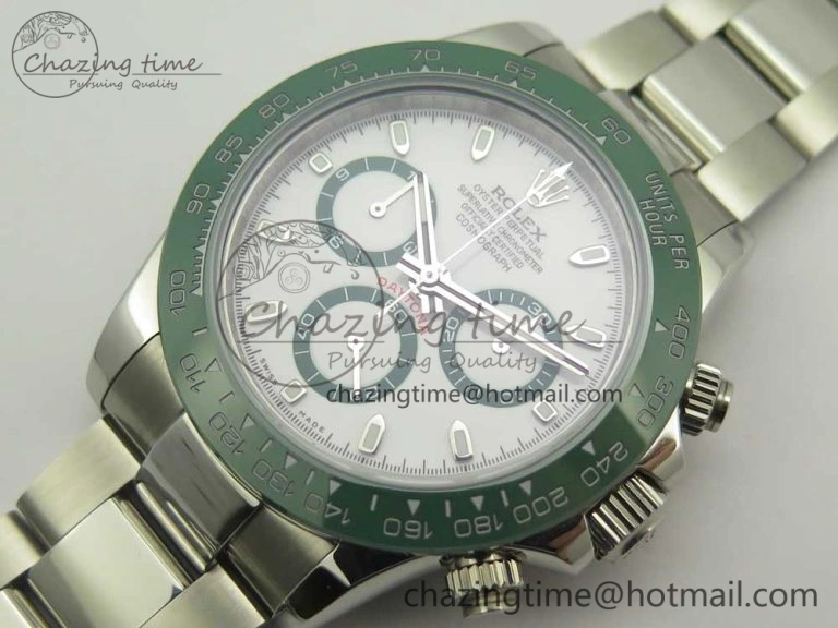 Daytona 116520 LV SS BLF Best Edition White Dial On SS Bracelet A RelaxedFit 3338