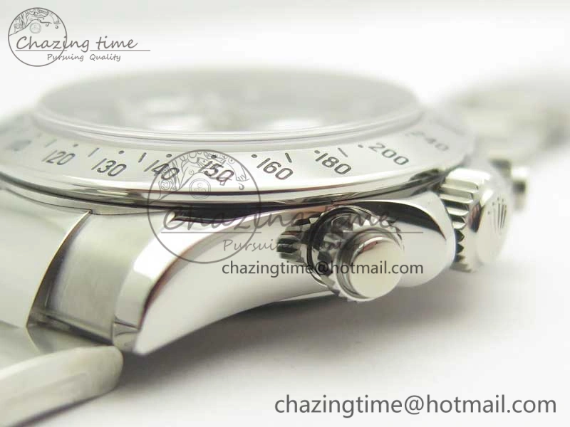 Soft Daytona 116520 Noob 1:1 Best Edition 904L SS Case and Bracelet Black Dial SA 3395