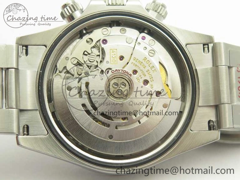 Lightweight Daytona 116520 Noob 1:1 Best Edition 904L SS Case and Bracelet White Dial SA 3397