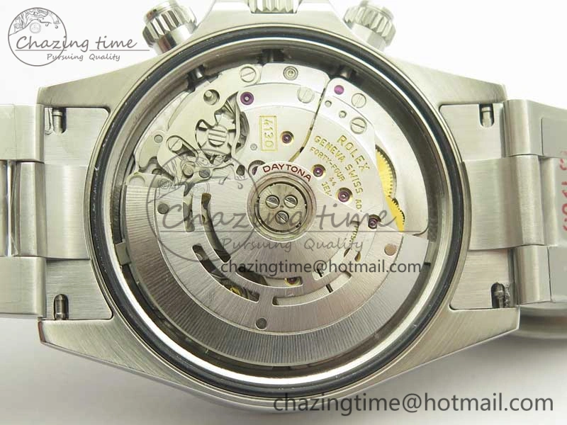 Lightweight Daytona 116520 Noob 1:1 Best Edition 904L SS Case and Bracelet White Dial SA 3397