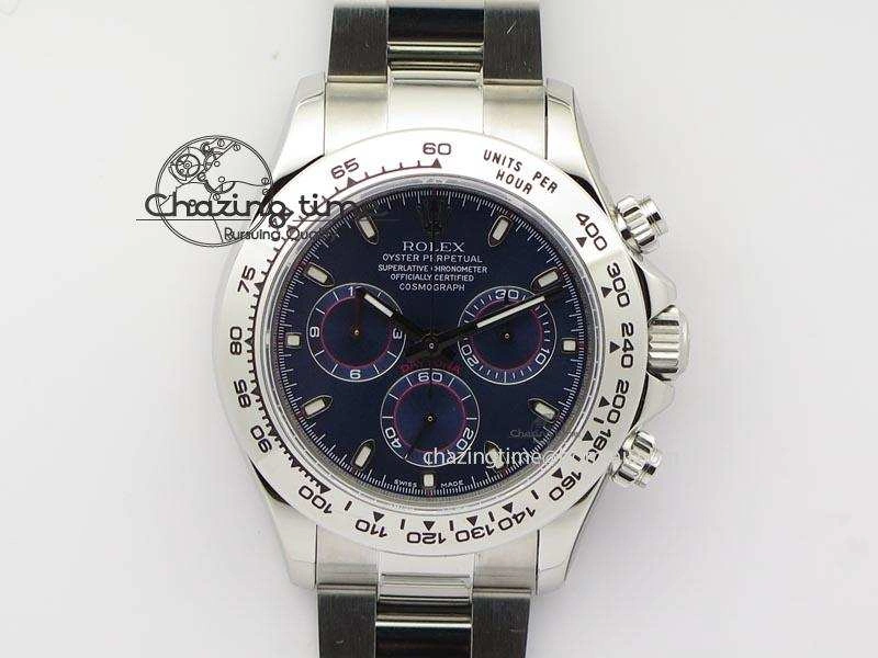 Supportive Daytona 116520 Noob Best Edition Blue Dial On SS Bracelet A7750 V 3920