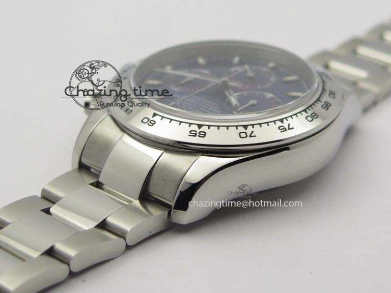 Supportive Daytona 116520 Noob Best Edition Blue Dial On SS Bracelet A7750 V 3920