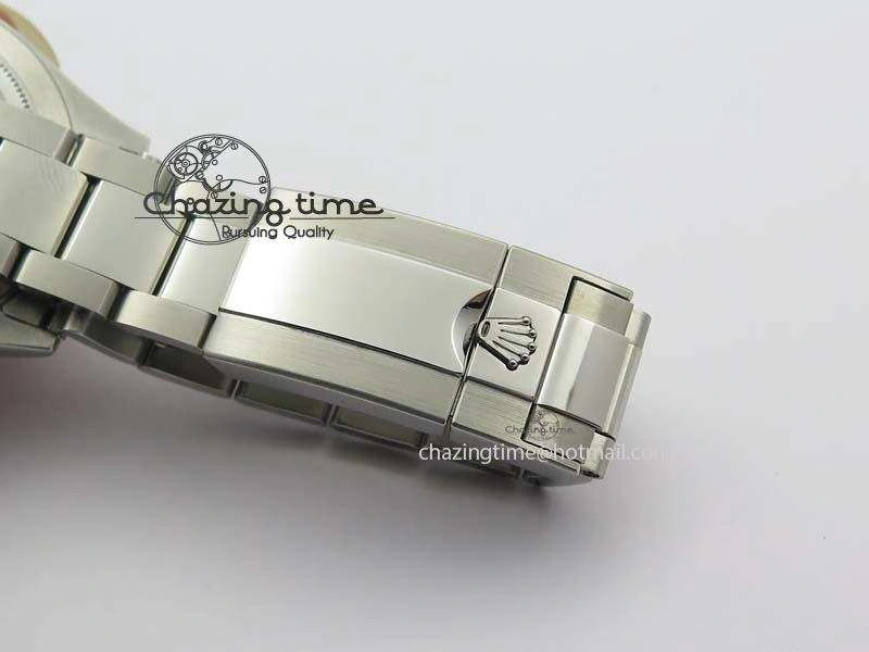 Compact Daytona 116520 Noob Best Edition White Dial On SS Bracelet A2824 (Same Thickness as Genuine) 3828