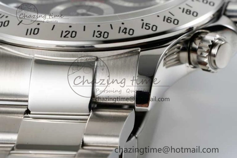 Contemporary Daytona 116520 QF 1:1 Best Edition 904L SS Case and Bracelet Black Dial SA 2272