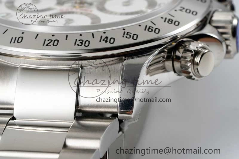 Daytona 116520 QF 1:1 Best Edition 904L SS Case and Bracelet White Dial SA Durable 2271
