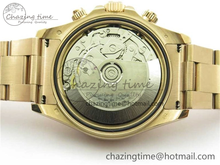 Daytona 116520 RG UBF Best Edition Ice Blue MOP Crystal Markers Dial on RG Bracelet A WaterResistant 2941