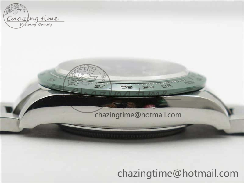 Daytona 116520 Real Ceramic Bezel SS UBF Best Edition Green Stick Markers Dial on SS Bracelet A Durable 2945