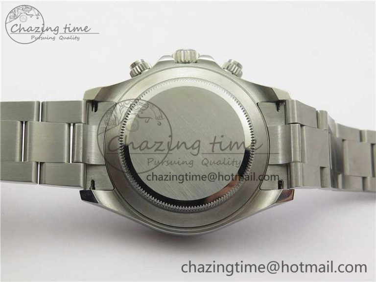 Refined Daytona 116520 SS Noob 1:1 Best Edition Black Dial On SS Bracelet A 2987