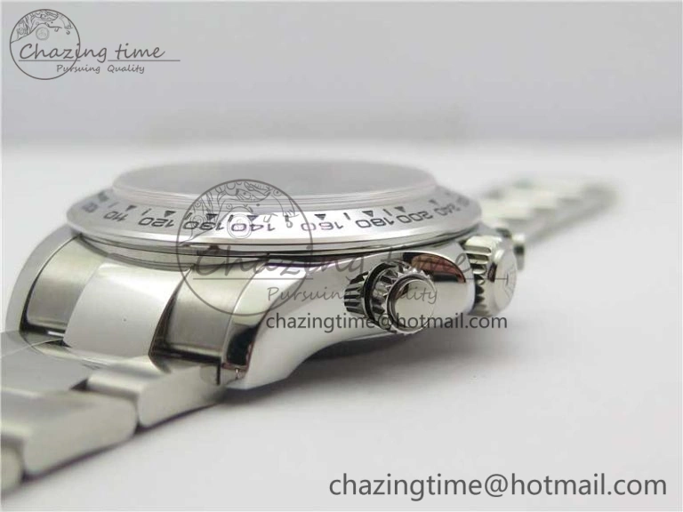 Refined Daytona 116520 SS Noob 1:1 Best Edition Black Dial On SS Bracelet A 2987