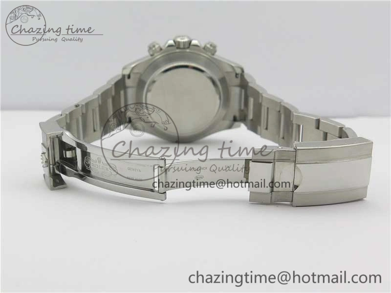 Daytona 116520 SS Noob 1:1 Best Edition Black Stick Dial On SS Bracelet A RelaxedFit 2984