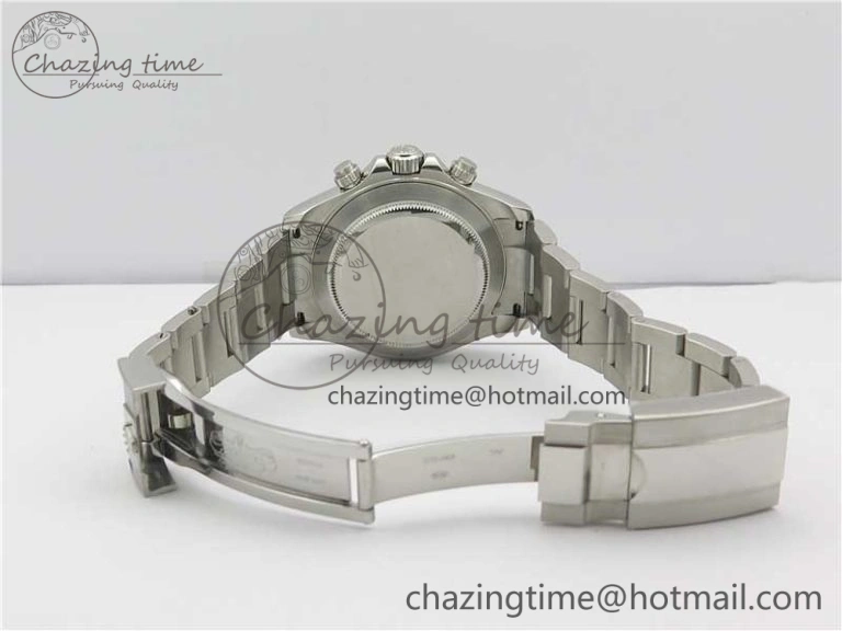Daytona 116520 SS Noob 1:1 Best Edition White Dial On SS Bracelet A Snug 2986