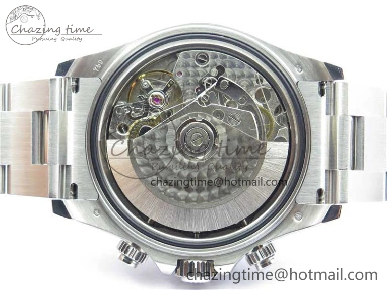 Vibrant Daytona 116520 SS UBF Best Edition Ice Blue MOP Crystal Markers Dial on SS Bracelet A 2938