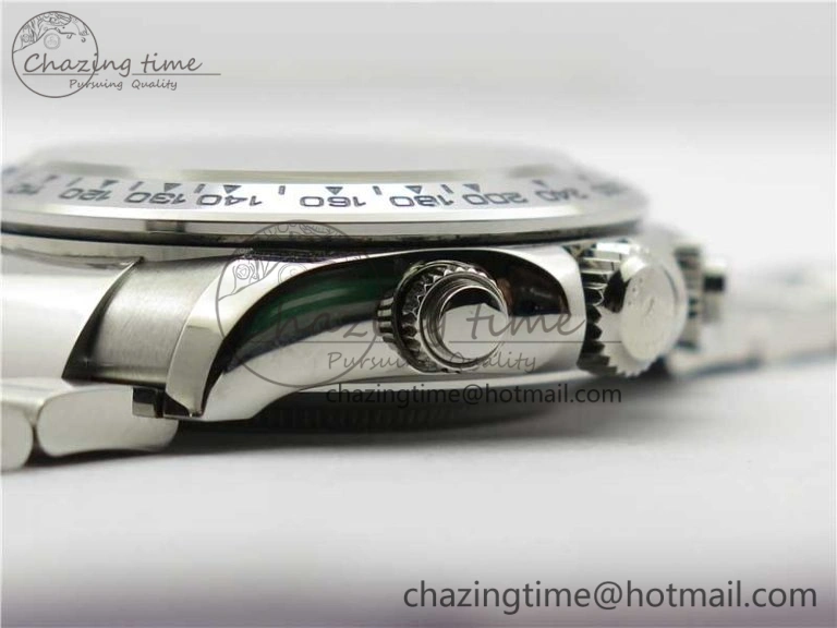 ModernLook Daytona 116520 SS UBF Best Edition Red Diam Markers Dial on SS Bracelet A 2947