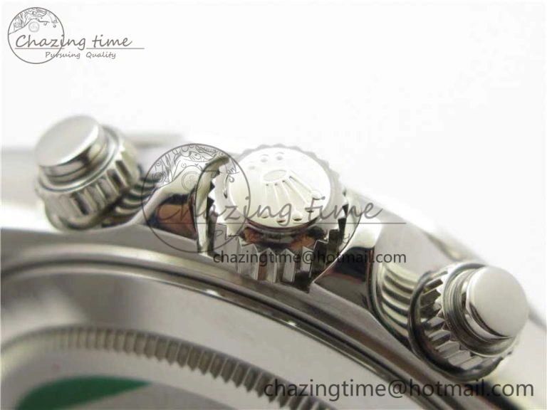 ModernLook Daytona 116520 SS UBF Best Edition Red Diam Markers Dial on SS Bracelet A 2947