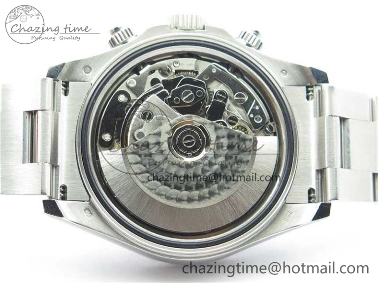 ModernLook Daytona 116520 SS UBF Best Edition Red Diam Markers Dial on SS Bracelet A 2947
