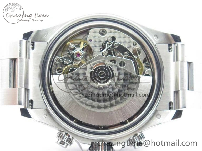 ModernLook Daytona 116520 SS UBF Best Edition Red Diam Markers Dial on SS Bracelet A 2947