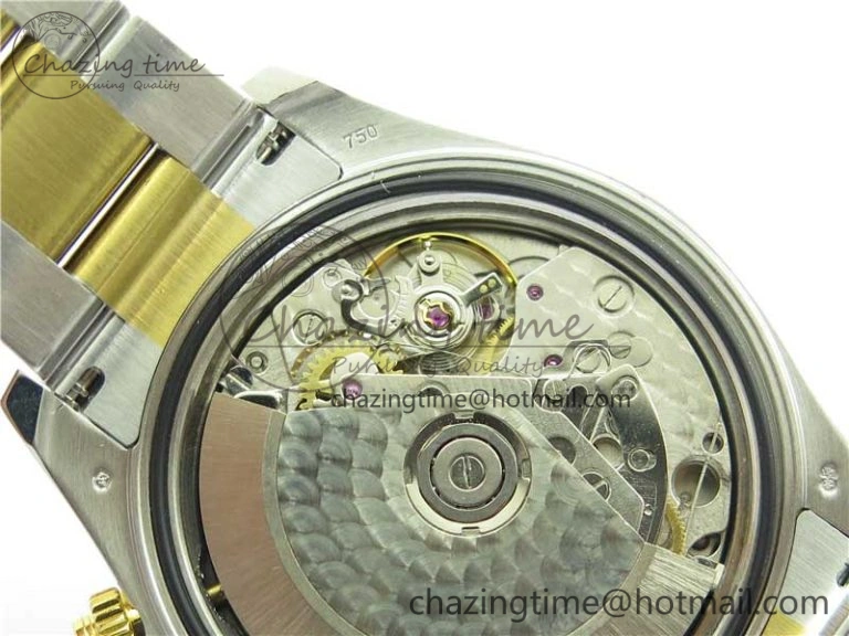 Daytona 116520 SS YG UBF Best Edition Ice Blue MOP Crystal Markers Dial on SS YG Bracelet A Tailored 2936