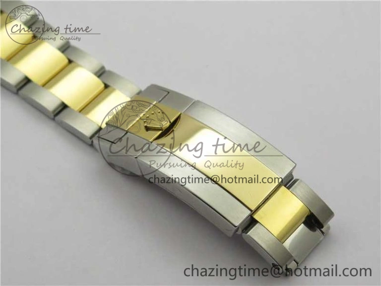 Daytona 116520 SS YG UBF Best Edition Ice Blue MOP Crystal Markers Dial on SS YG Bracelet A Tailored 2936