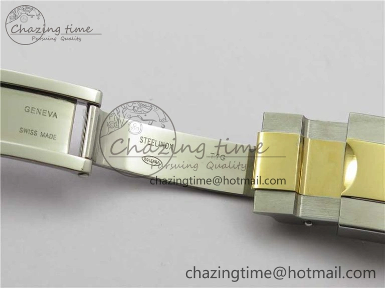 Daytona 116520 SS YG UBF Best Edition Ice Blue MOP Crystal Markers Dial on SS YG Bracelet A Tailored 2936