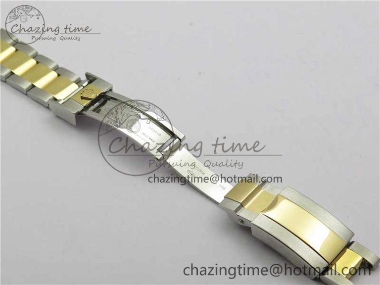 Daytona 116520 SS YG UBF Best Edition Ice Blue MOP Crystal Markers Dial on SS YG Bracelet A Tailored 2936