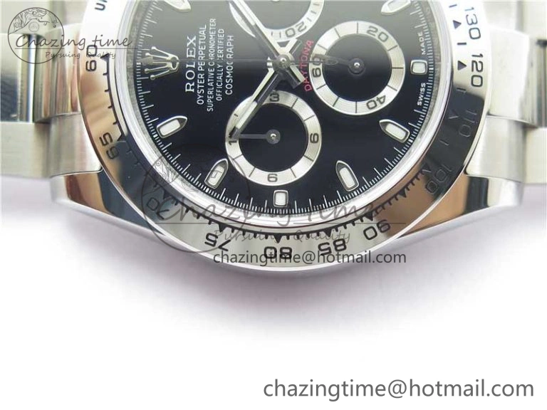 Daytona 116520 VRF 1:1 Best Edition Black Dial on SS Bracelet A Thermal 2658