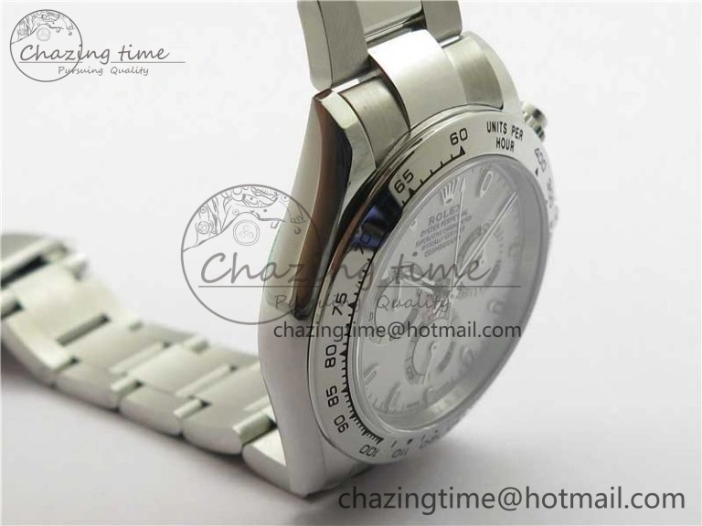 Daytona 116520 VRF 1:1 Best Edition White Dial on SS Bracelet A Vibrant 2661