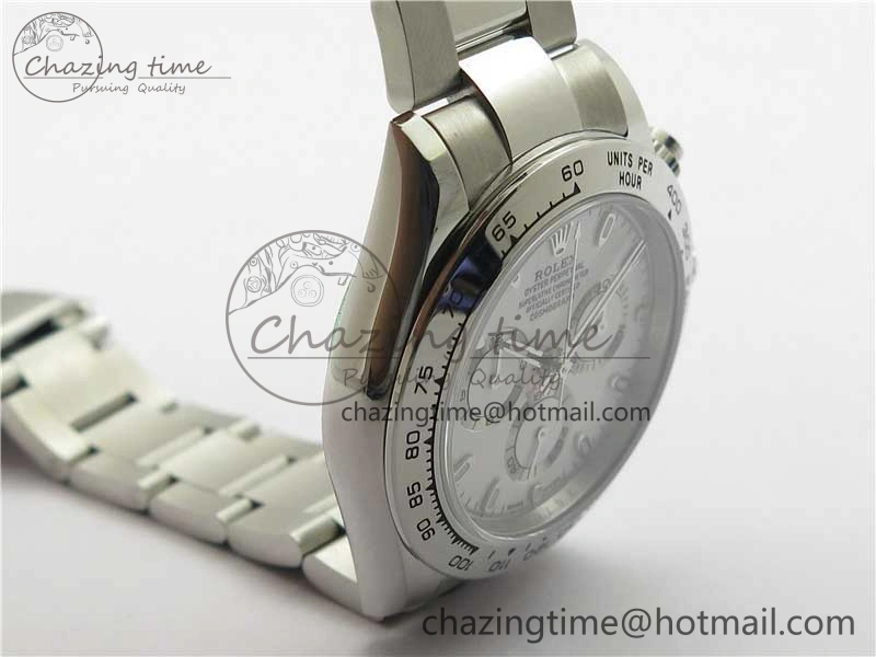 Daytona 116520 VRF 1:1 Best Edition White Dial on SS Bracelet A Vibrant 2661