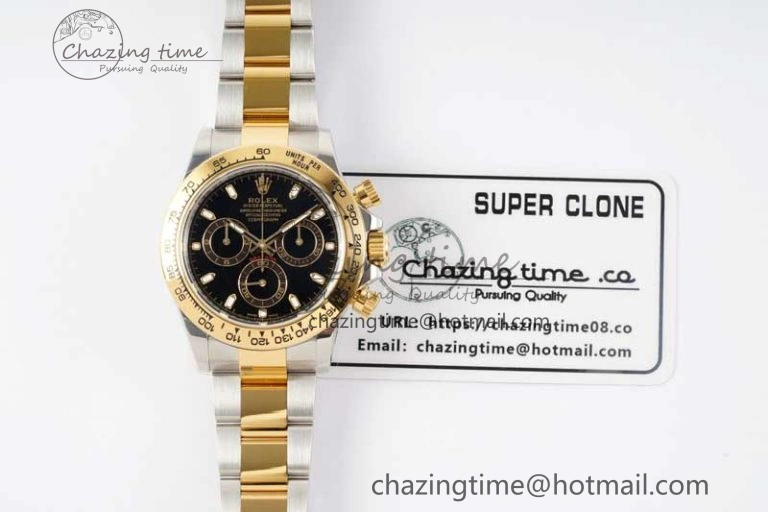 Daytona 116523 BTF 1:1 Best Edition 904L SS Case and Bracelet Black Dial SA WellDesigned 2337