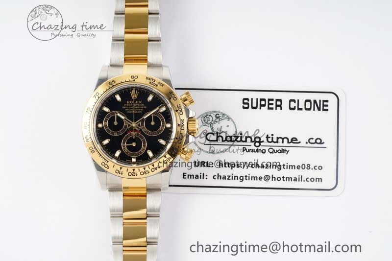 Daytona 116523 BTF 1:1 Best Edition 904L SS Case and Bracelet Black Dial SA WellDesigned 2337