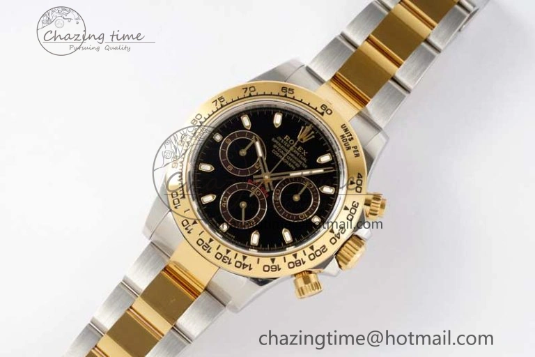 Daytona 116523 BTF 1:1 Best Edition 904L SS Case and Bracelet Black Dial SA WellDesigned 2337